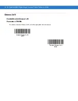 Предварительный просмотр 210 страницы Symbol DS6707-DP20411ZZR - Symbol Digital Scanner DS6707-DP Product Reference Manual