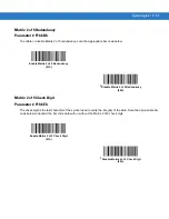 Предварительный просмотр 213 страницы Symbol DS6707-DP20411ZZR - Symbol Digital Scanner DS6707-DP Product Reference Manual