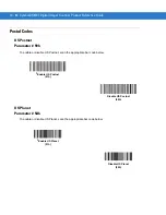 Предварительный просмотр 216 страницы Symbol DS6707-DP20411ZZR - Symbol Digital Scanner DS6707-DP Product Reference Manual