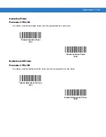 Предварительный просмотр 219 страницы Symbol DS6707-DP20411ZZR - Symbol Digital Scanner DS6707-DP Product Reference Manual