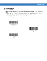 Предварительный просмотр 225 страницы Symbol DS6707-DP20411ZZR - Symbol Digital Scanner DS6707-DP Product Reference Manual