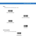 Предварительный просмотр 249 страницы Symbol DS6707-DP20411ZZR - Symbol Digital Scanner DS6707-DP Product Reference Manual