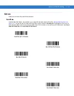 Предварительный просмотр 267 страницы Symbol DS6707-DP20411ZZR - Symbol Digital Scanner DS6707-DP Product Reference Manual