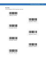 Предварительный просмотр 273 страницы Symbol DS6707-DP20411ZZR - Symbol Digital Scanner DS6707-DP Product Reference Manual