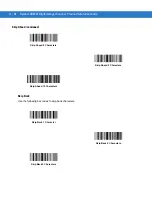 Предварительный просмотр 274 страницы Symbol DS6707-DP20411ZZR - Symbol Digital Scanner DS6707-DP Product Reference Manual