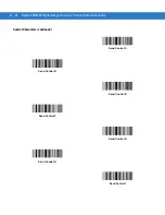 Предварительный просмотр 288 страницы Symbol DS6707-DP20411ZZR - Symbol Digital Scanner DS6707-DP Product Reference Manual