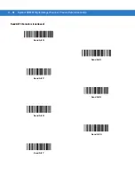 Предварительный просмотр 308 страницы Symbol DS6707-DP20411ZZR - Symbol Digital Scanner DS6707-DP Product Reference Manual