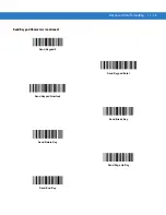 Предварительный просмотр 313 страницы Symbol DS6707-DP20411ZZR - Symbol Digital Scanner DS6707-DP Product Reference Manual