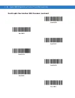 Предварительный просмотр 326 страницы Symbol DS6707-DP20411ZZR - Symbol Digital Scanner DS6707-DP Product Reference Manual