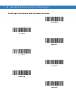 Предварительный просмотр 328 страницы Symbol DS6707-DP20411ZZR - Symbol Digital Scanner DS6707-DP Product Reference Manual