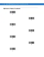 Предварительный просмотр 336 страницы Symbol DS6707-DP20411ZZR - Symbol Digital Scanner DS6707-DP Product Reference Manual