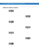 Предварительный просмотр 338 страницы Symbol DS6707-DP20411ZZR - Symbol Digital Scanner DS6707-DP Product Reference Manual