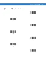 Предварительный просмотр 339 страницы Symbol DS6707-DP20411ZZR - Symbol Digital Scanner DS6707-DP Product Reference Manual