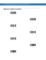 Предварительный просмотр 342 страницы Symbol DS6707-DP20411ZZR - Symbol Digital Scanner DS6707-DP Product Reference Manual