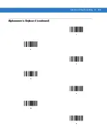 Предварительный просмотр 343 страницы Symbol DS6707-DP20411ZZR - Symbol Digital Scanner DS6707-DP Product Reference Manual