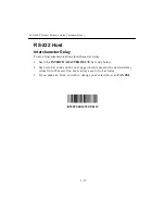 Предварительный просмотр 19 страницы Symbol LS-3203ER Product Reference Manual