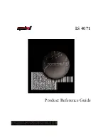 Symbol LS 4071 Product Reference Manual preview