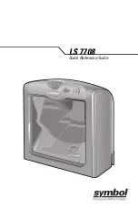 Symbol LS 7708 Quick Reference Manual предпросмотр