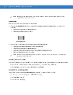 Предварительный просмотр 138 страницы Symbol LS1203 Product Reference Manual