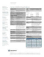 Предварительный просмотр 2 страницы Symbol LS3578-FZ - Symbol - Wireless Portable Barcode Scanner Specification Sheet