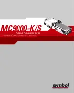 Symbol MC9000-K/S Reference Manual preview