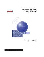 Symbol MiniScan MS-120X Integration Manual предпросмотр