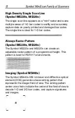 Preview for 12 page of Symbol MiniScan MS-220X Quick Reference Manual