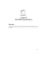 Предварительный просмотр 47 страницы Symbol MiniScan MS-804FZY Integration Manual