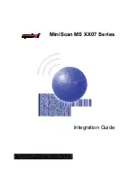 Preview for 1 page of Symbol MiniScan MS XX07 Series Integration Manual