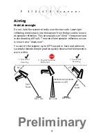 Предварительный просмотр 6 страницы Symbol P 370 Quick Reference