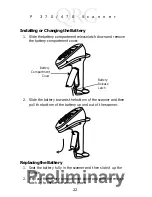 Предварительный просмотр 24 страницы Symbol P 370 Quick Reference