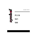 Symbol PTC-2124 User Manual preview