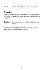 Preview for 12 page of Symbol WS 1200 User Manual