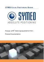 SYMEO BSV101757 Product Documentation предпросмотр