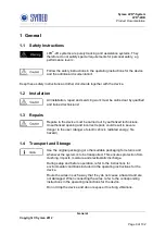 Предварительный просмотр 9 страницы SYMEO LPR-2DB Product Documentation