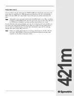 Preview for 9 page of Symetrix 421m User Manual