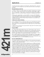 Preview for 12 page of Symetrix 421m User Manual