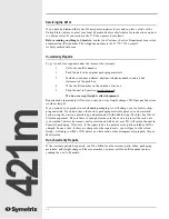 Preview for 18 page of Symetrix 421m User Manual