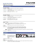 Preview for 3 page of Symetrix 528E Quick Start Manual