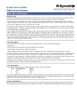 Preview for 9 page of Symetrix 528E Quick Start Manual