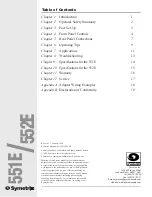 Preview for 2 page of Symetrix 551E User Manual