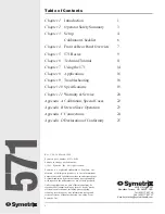 Preview for 2 page of Symetrix 571 SPl User Manual