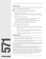 Preview for 8 page of Symetrix 571 SPl User Manual