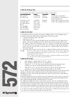 Preview for 8 page of Symetrix 572 SPL User Manual