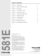 Preview for 2 page of Symetrix 581E User Manual