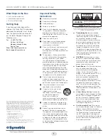 Symetrix 6100 Quick Start Manual preview