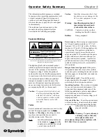 Preview for 4 page of Symetrix 628 Digital Voice Processor User Manual