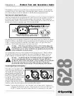 Preview for 5 page of Symetrix 628 Digital Voice Processor User Manual