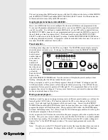 Preview for 10 page of Symetrix 628 Digital Voice Processor User Manual