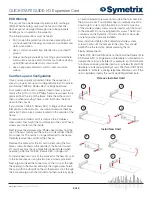 Preview for 2 page of Symetrix I/O Expansion Card Quick Start Manual